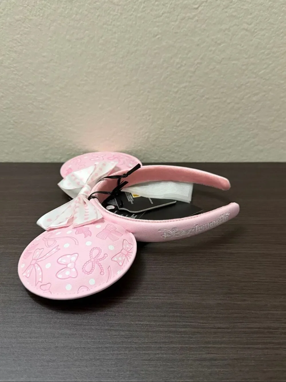 Loungefly Disney Minnie Mouse Polka Dot Pink Ears Headband